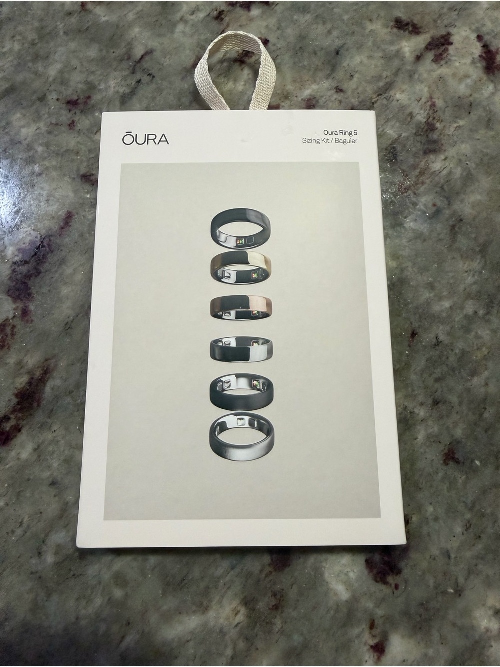 Oura Ring 5 Sizing Kit